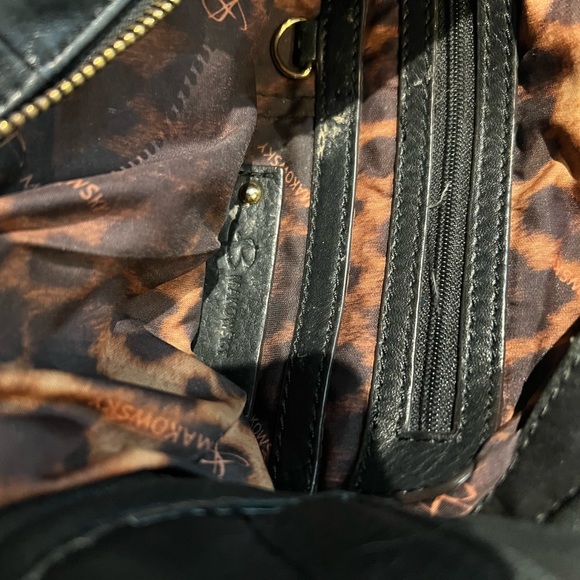 B. Makowsky leather bag - Picture 4 of 5